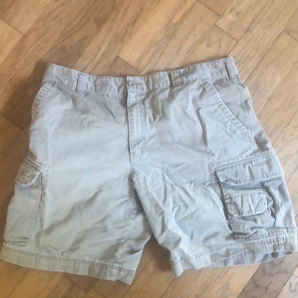 Merona Gray Cargo Shorts Relaxed Fit